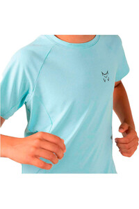 Altus camiseta montaña manga corta niño ONYX vista trasera