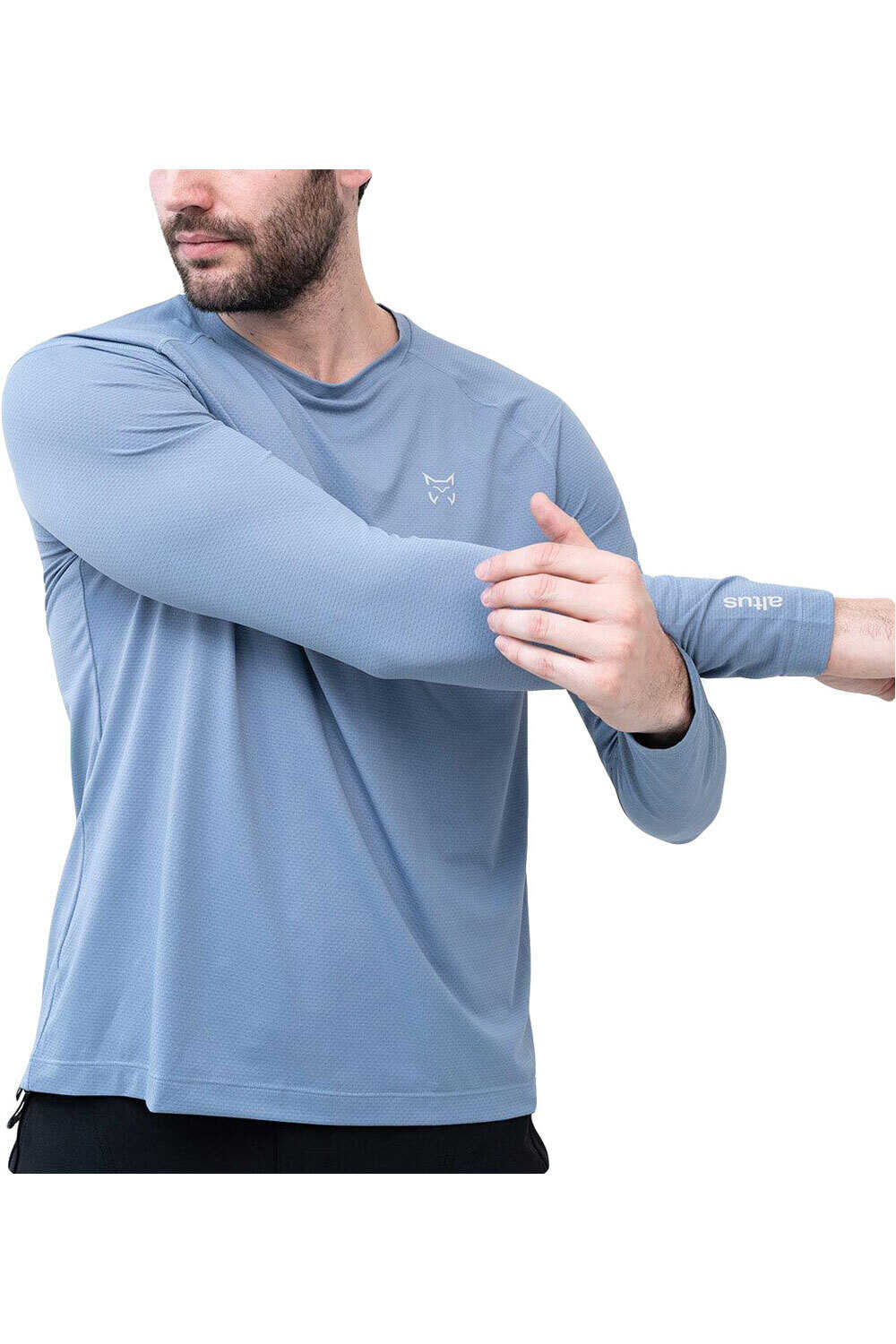 Altus camiseta montaña manga larga hombre ISELLA K30 vista frontal