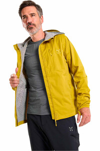 Altus chaqueta impermeable hombre BAIKAL J30 vista trasera