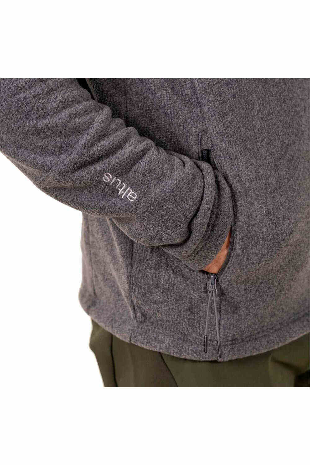 Altus forro polar hombre ODYSSEY K30 vista trasera