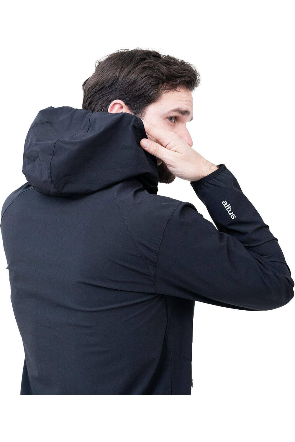 Altus forro polar hombre TIKAL vista trasera