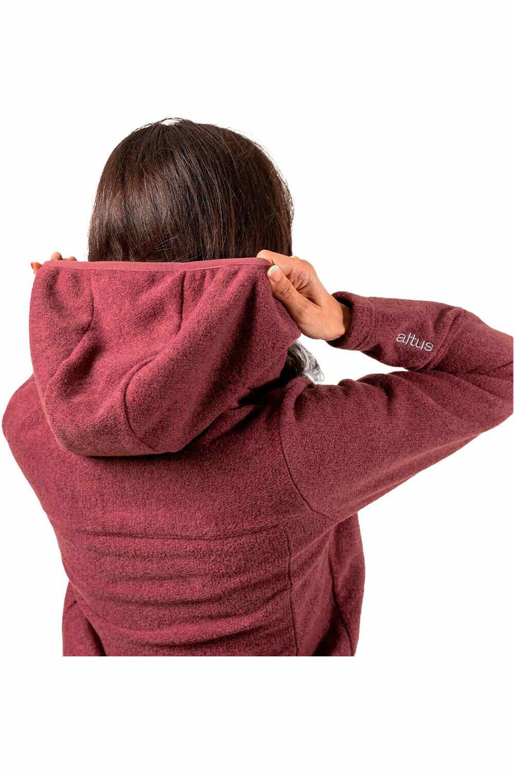 Altus forro polar mujer SENECA W K30 vista trasera