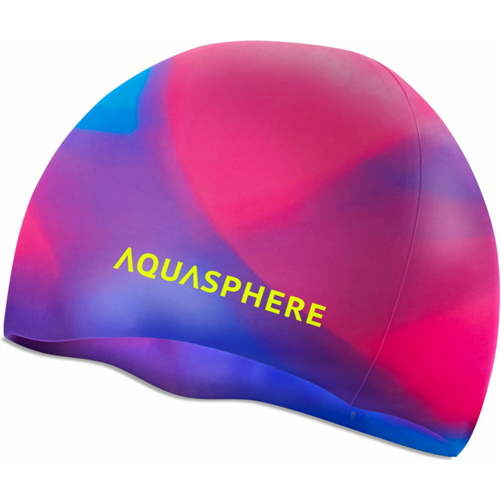 Aquasphere gorro natación PLAIN SILICONE CAP vista frontal
