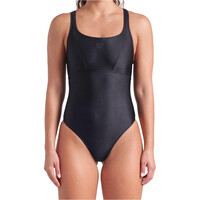 Arena bañador natación mujer ARENA SOLID SWIMSUIT vista frontal