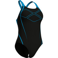 Arena bañador natación mujer GRAPHIC SWIM PRO BACK 03