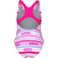 Arena bañador natación niña ARENA FRIENDS vista trasera