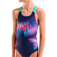 Arena bañador natación niña ARENA LIT LOGO vista detalle