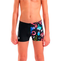 Arena bañador natación niño ARENA GRAFFITI SWIM vista frontal