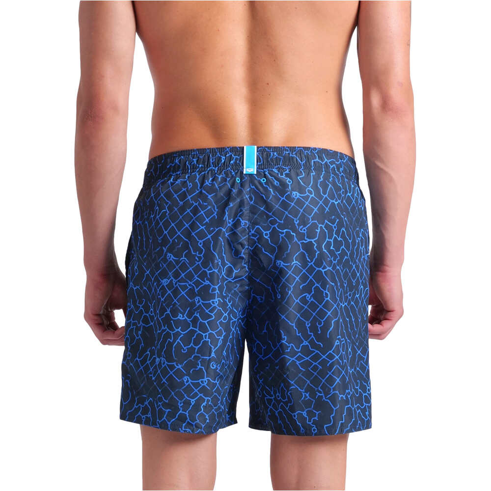 Arena bañador playa hombre ARENA WATER PRINTS vista trasera