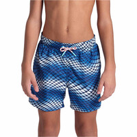 Arena bañador playa niño BAADOR BEACH BOXER ALLOVER vista frontal