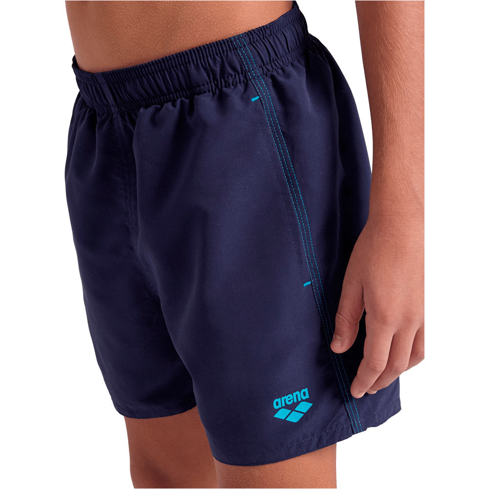 Arena bañador playa niño BAADOR BEACH BOXER SOLID R vista detalle