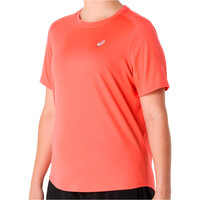 Asics camiseta entrenamiento manga corta mujer ASICS CORE SS TOP vista detalle