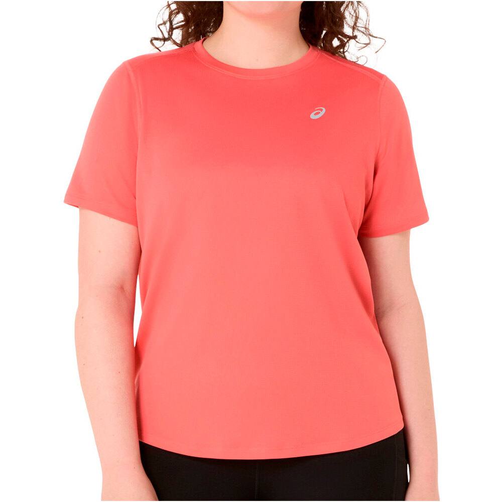 Asics camiseta entrenamiento manga corta mujer ASICS CORE SS TOP vista frontal