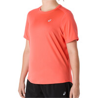 Asics camiseta entrenamiento manga corta mujer CORE SS TOP vista detalle