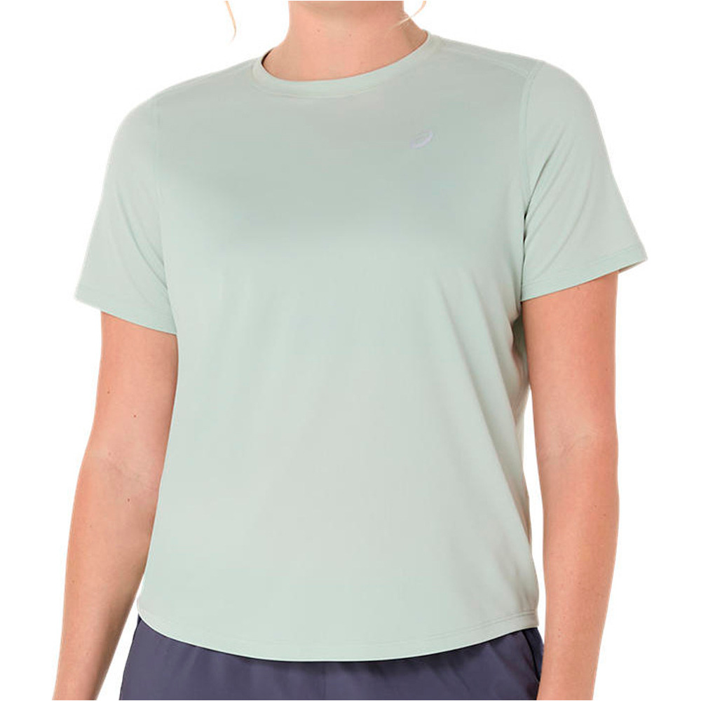 Asics camiseta entrenamiento manga corta mujer CORE SS TOP vista frontal