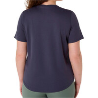 Asics camiseta entrenamiento manga corta mujer CORE SS TOP vista trasera