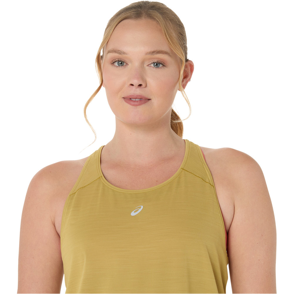 Asics camiseta entrenamiento manga corta mujer ROAD TANK 04