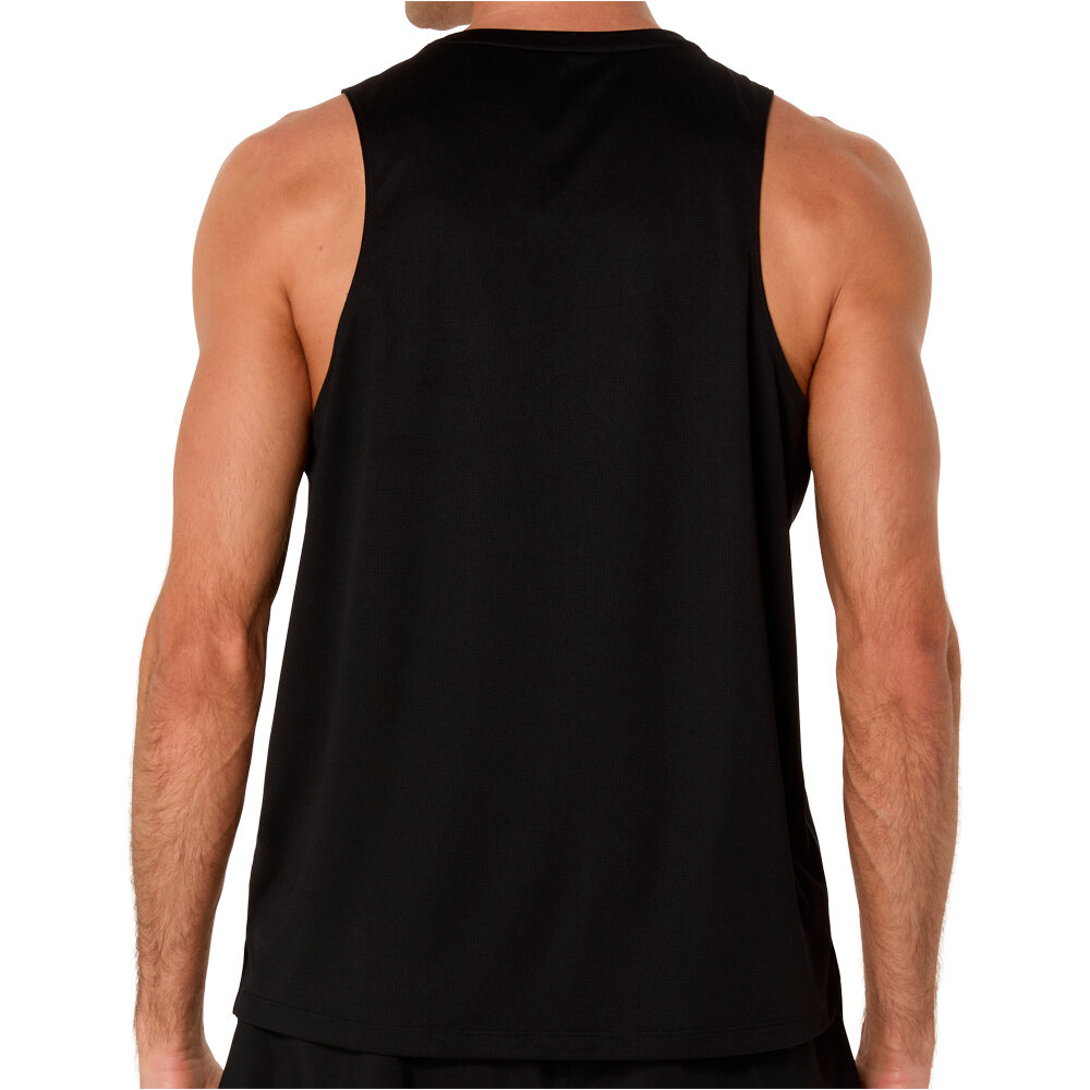 Asics camiseta entrenamiento tirantes hombre ASICS CORE SINGLET vista trasera