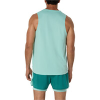 Asics camiseta entrenamiento tirantes hombre CORE SINGLET vista trasera