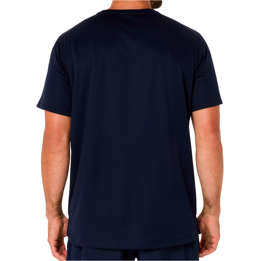 Asics camiseta técnica manga corta hombre ASICS CORE SS TOP vista trasera