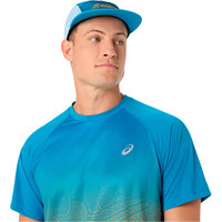 Asics camiseta técnica manga corta hombre ROAD FADE SS TOP 03