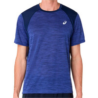 Asics camiseta técnica manga corta hombre ROAD SS TOP vista frontal