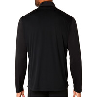 Asics camiseta técnica manga larga hombre CORE LS 1/2 ZIP WINTER TOP vista trasera