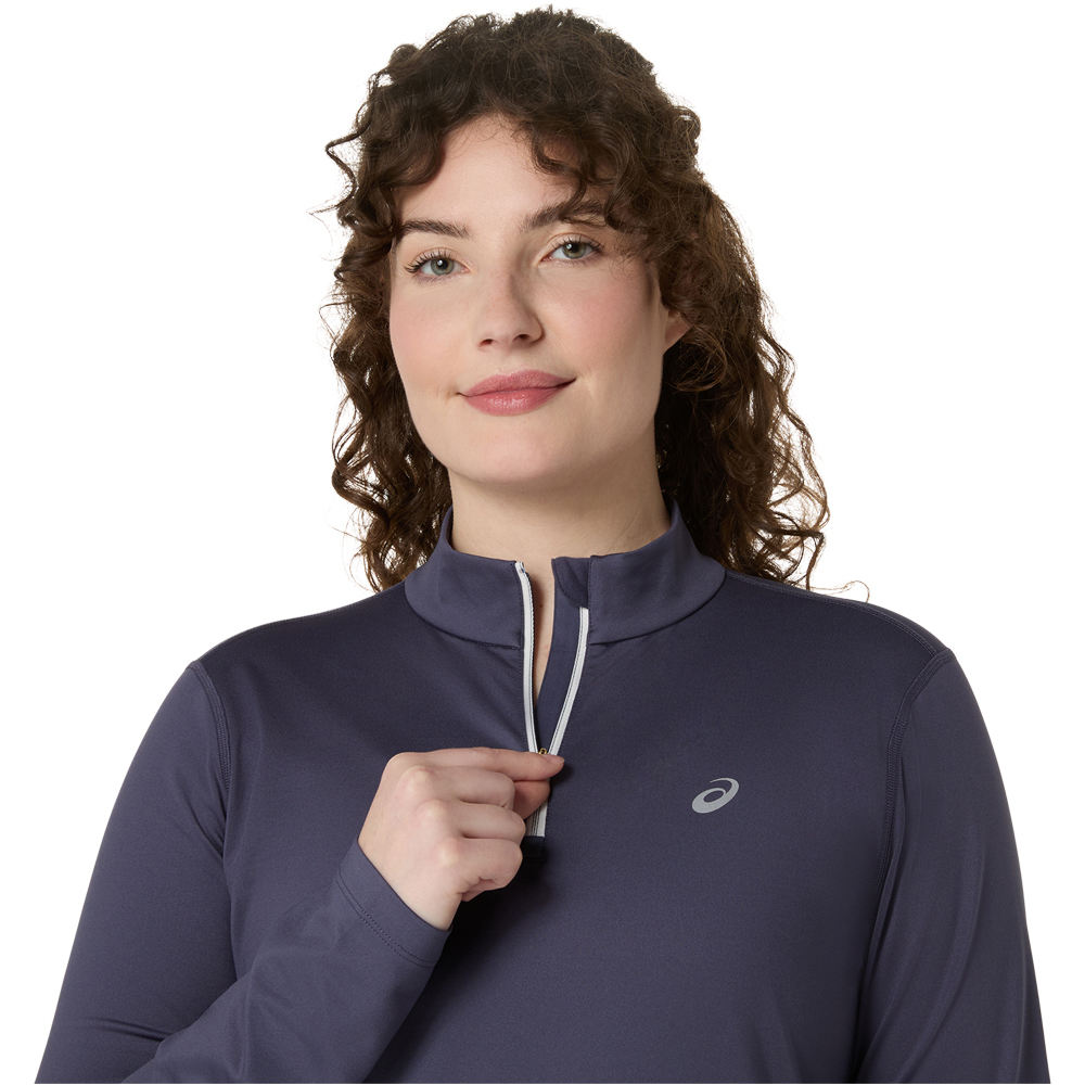 Asics camiseta técnica manga larga mujer CORE LS 1/2 ZIP WINTER TOP 03