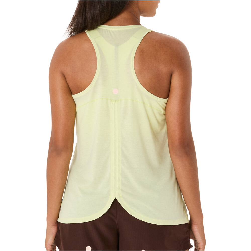Asics camiseta técnica tirantes mujer NAGINO RUN ADJUSTABLE TANK vista trasera
