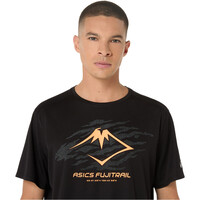 Asics camisetas trail running manga corta hombre FUJITRAIL LOGO SS TOP 03