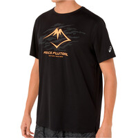Asics camisetas trail running manga corta hombre FUJITRAIL LOGO SS TOP vista detalle