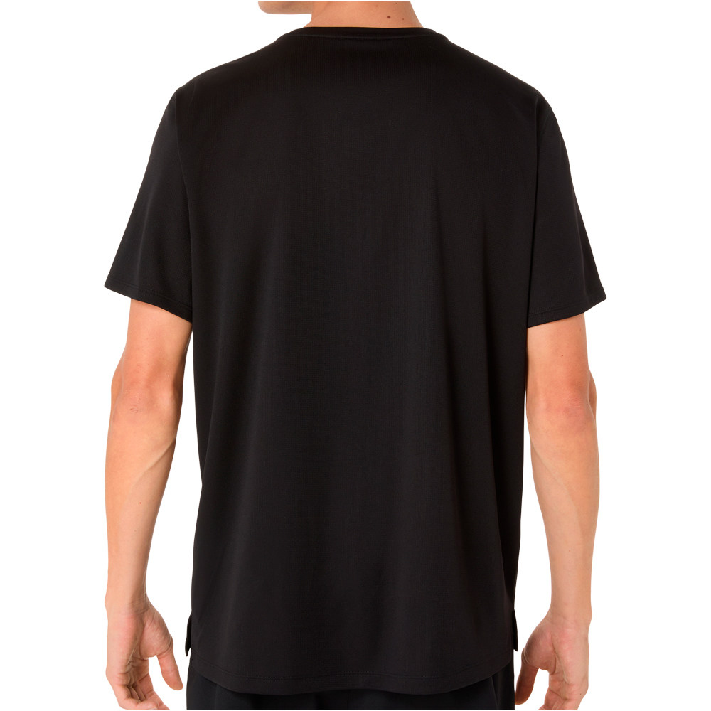 Asics camisetas trail running manga corta hombre FUJITRAIL LOGO SS TOP vista trasera