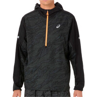 Asics CHAQUETA TRAIL RUNNING HOMBRE FUJITRAIL PACKABLE WINDBREAKER vista frontal