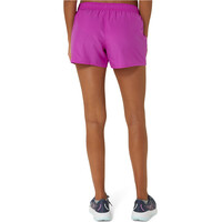 Asics pantalón running mujer CORE 4IN SHORT vista trasera