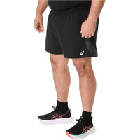 Asics pantaloneta técnica hombre ROAD 5IN SHORT vista detalle