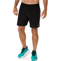 Asics pantaloneta técnica hombre ROAD 7IN SHORT vista frontal