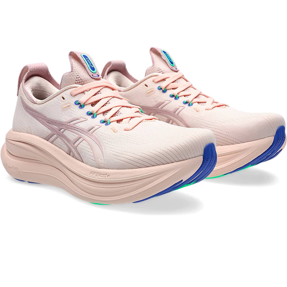 Asics zapatilla running mujer GEL-NIMBUS 28 lateral interior