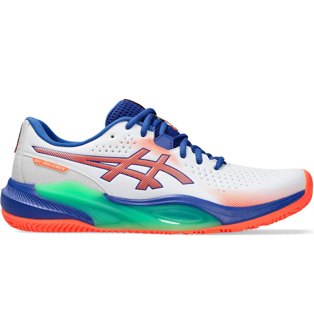 Asics Zapatillas Padel Hombre GEL CHALLENGER 15 PADEL BLNA lateral exterior