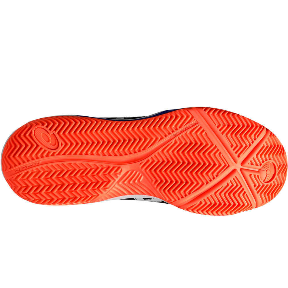 Asics Zapatillas Padel Hombre GEL DEDICATE 8 PADEL NEBL vista superior