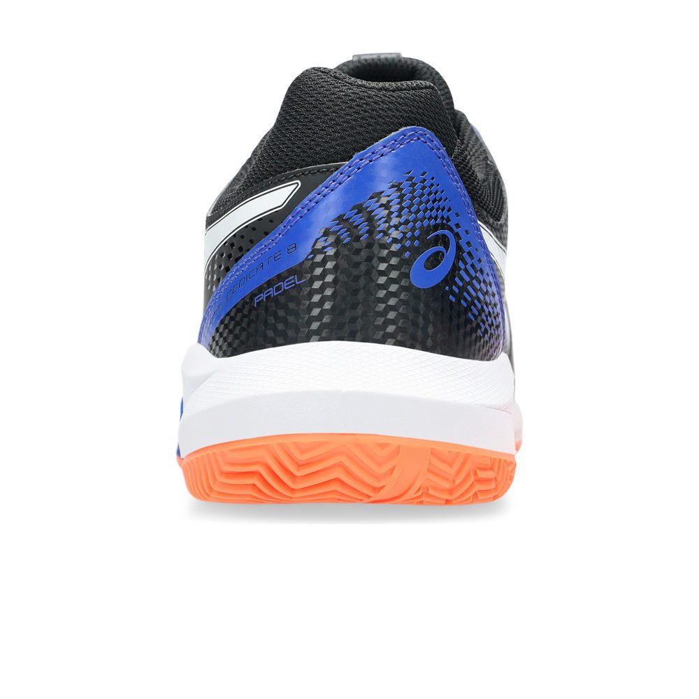Asics Zapatillas Padel Hombre GEL DEDICATE 8 PADEL NEBL vista trasera