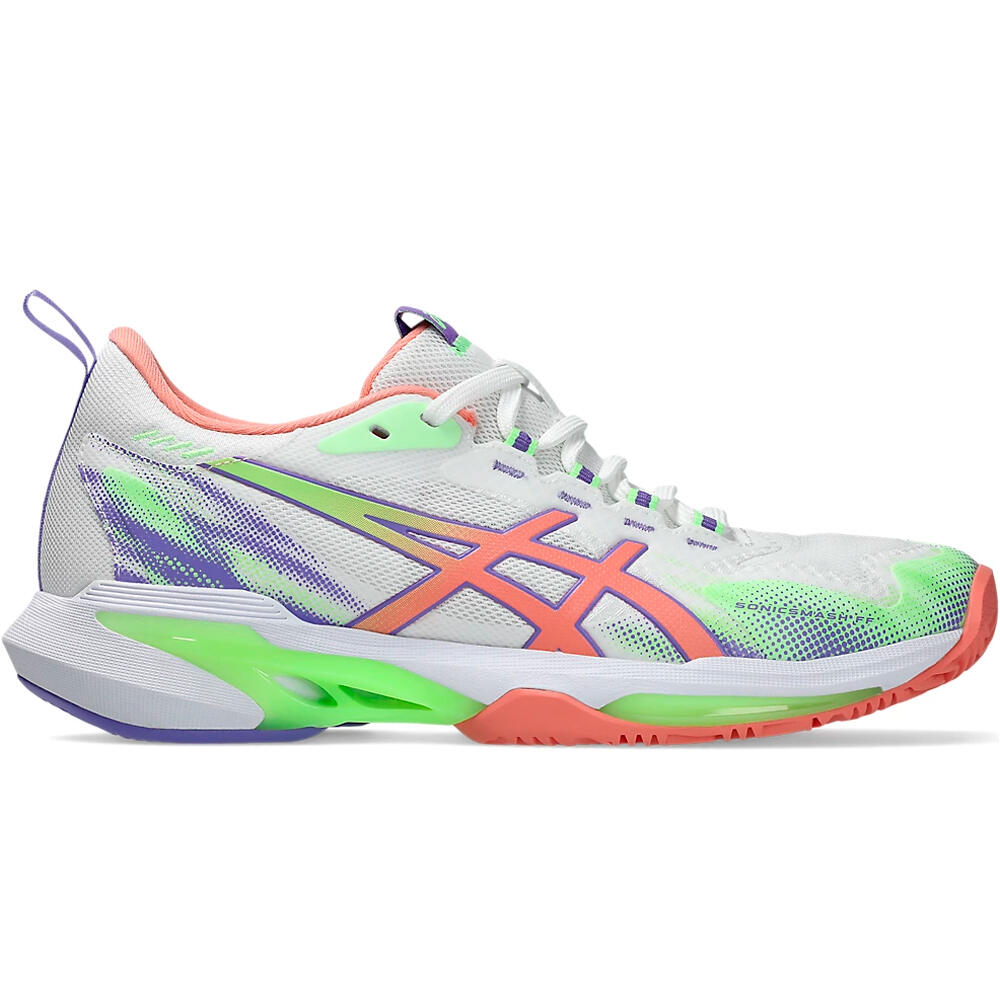 Asics Zapatillas Padel Mujer SONICSMASH FF BLVE lateral exterior