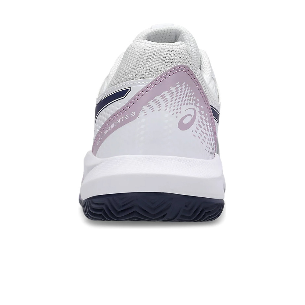 Asics Zapatillas Tenis Mujer GEL DEDICATE 8 vista trasera
