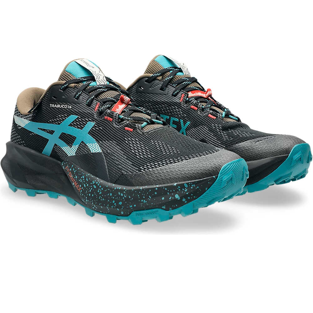 Asics zapatillas trail hombre TRABUCO 14 GTX lateral interior