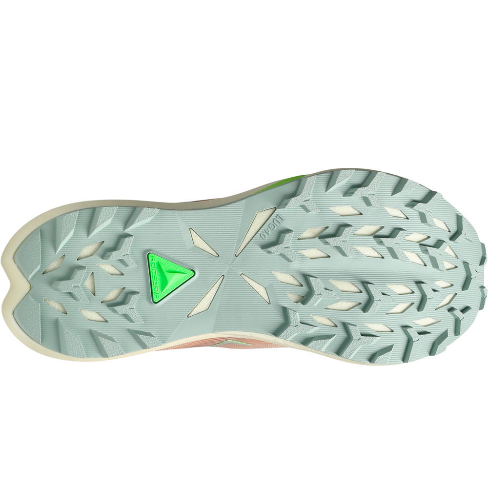 Asics zapatillas trail mujer Fuji Lite 6 W vista superior