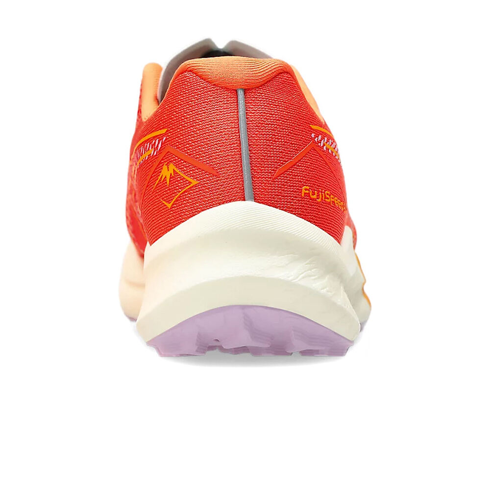 Asics zapatillas trail mujer FUJISPEED 3 vista trasera
