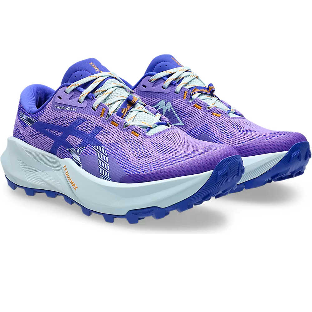 Asics zapatillas trail mujer TRABUCO 14 lateral interior