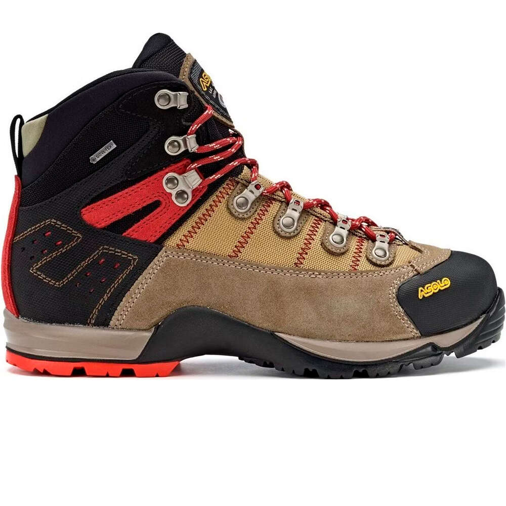 Asolo bota montaña cuero hombre FUGITIVE GTX lateral exterior