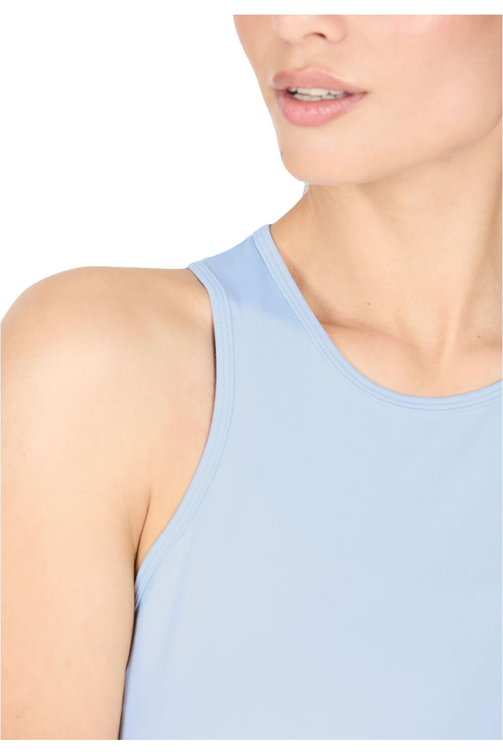 Athlecia camiseta tirantes fitness mujer Almi W Top vista detalle