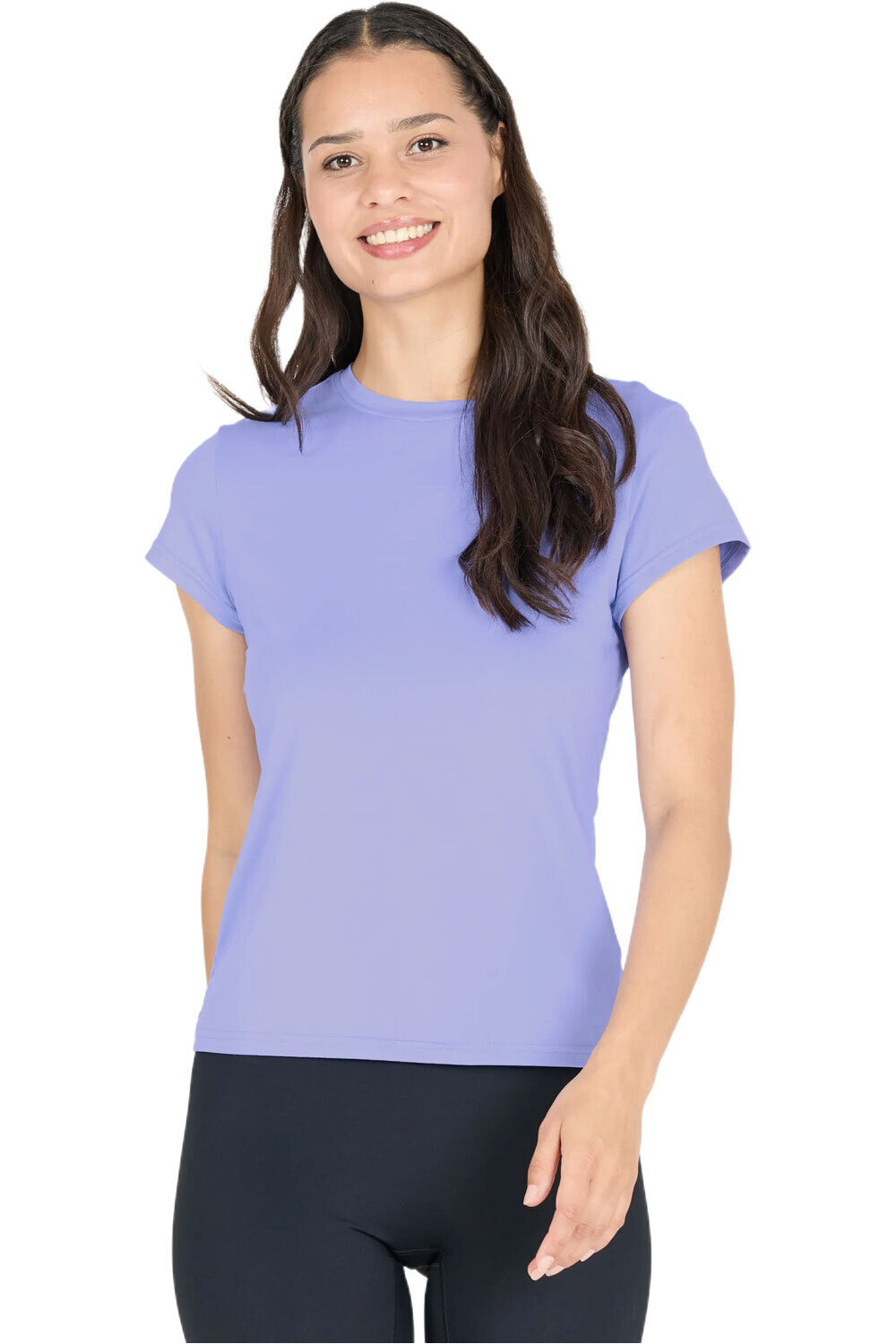 Athlecia camisetas fitness mujer Almi W S/S Tee vista frontal