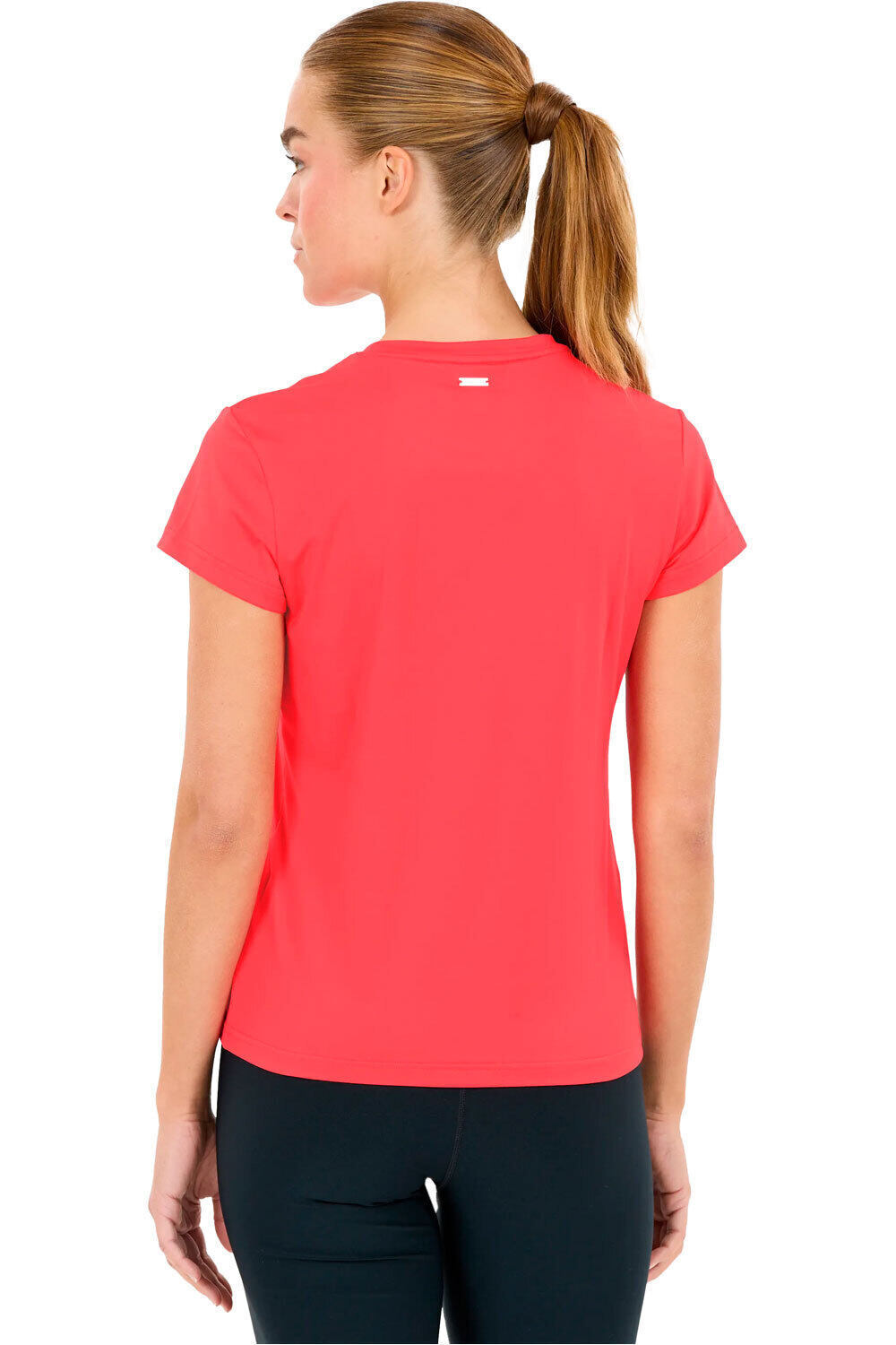 Athlecia camisetas fitness mujer Almi W S/S Tee vista trasera